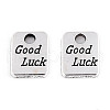 Tibetan Style Alloy Charms TIBE-N013-03AS-1