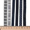 18 Yards 6 Styles Polyester Ribbon SRIB-Q022-E03-2