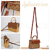 WADORN 8 Sets 4 Colors Alloy D Ring Clasps with PU Leather Tab FIND-WR0010-68-6