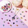 60Pcs 10 Colors Alloy Tube Bails FIND-CJ0003-37-6