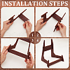 2 Sets Solid Wood Photo Frame Stand ODIS-FG0001-83-3