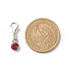 Alloy Rhinestones Birthstone Pendant Decorations HJEW-JM00743-2