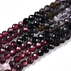 Natural & Synthetic Mixed Gemstone Beads Strands G-D080-A01-03-18-4