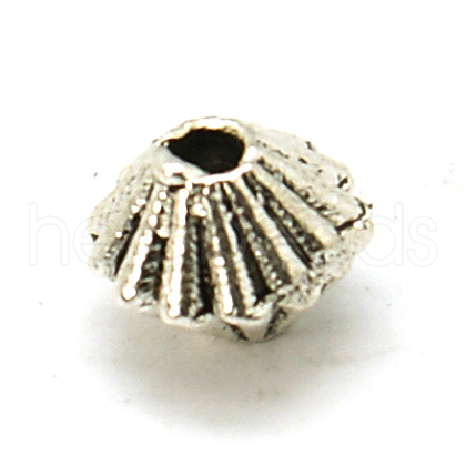 Tibetan Style Spacer Beads X-TIBEB-E027-AS-1