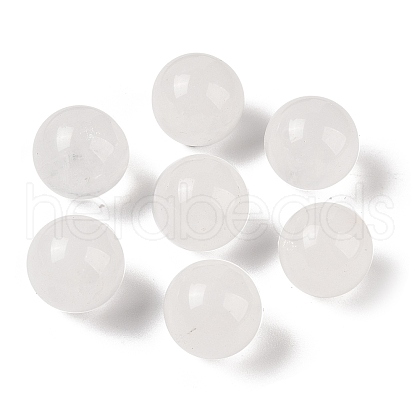 Natural Quartz Crystal No Hole Sphere Beads G-K353-04D-11-1