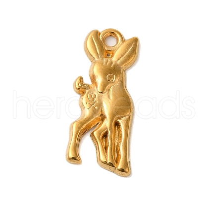 Ion Plating(IP) 304 Stainless Steel Pendants STAS-N103-17G-1