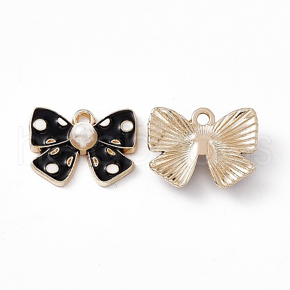 Alloy Enamel Pendants PALLOY-P287-05LG-03-1