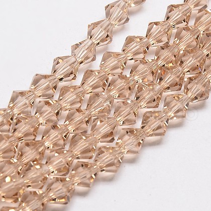 Transparent Glass Beads Strands EGLA-A039-T4mm-D12-1