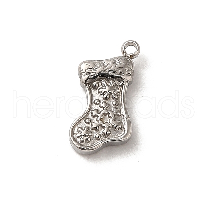 304 Stainless Steel Charms STAS-L022-322P-1