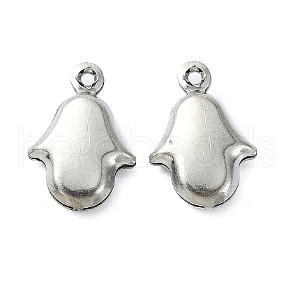 Non-Tarnish 304 Stainless Steel Charms STAS-L024-014P-1