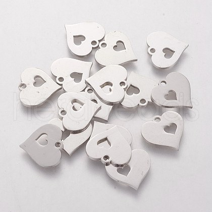 Non-Tarnish 304 Stainless Steel Charms X-STAS-Q201-T070-1