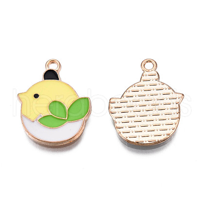 Alloy Enamel Pendants ENAM-N059-115-1