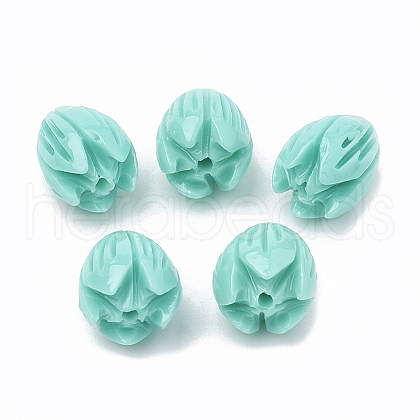 Dyed Synthetic Coral Beads X-CORA-N002-B-04D-1