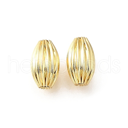 Brass Beads KK-V011-19G-1