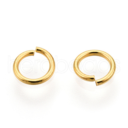 Iron Open Jump Rings IFIN-T019-5mm-G-1