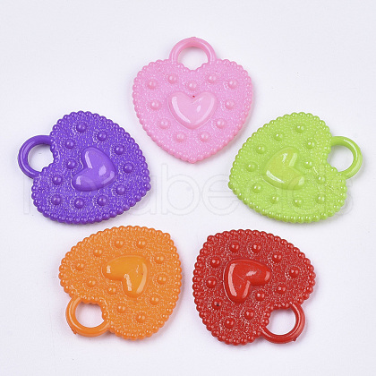 Opaque Acrylic Pendants SACR-N008-058-1