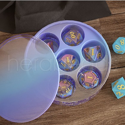 7-Slot Dice Holder Silicone Molds DIY-Q037-13A-1
