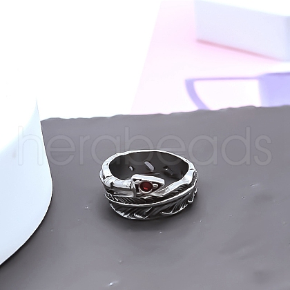 Rhinestone Finger Rings FS-WG10CBE-01-1