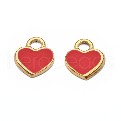 201 Stainless Steel Charms STAS-S080-045G-06-NR-1