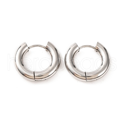 Non-Tarnish 304 Stainless Steel Hoop Earrings for Women EJEW-F339-01P-02-1