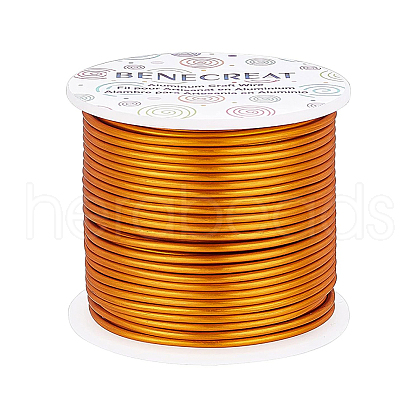 BENECREAT Matte Round Aluminum Wire AW-BC0003-30C-2.0mm-1