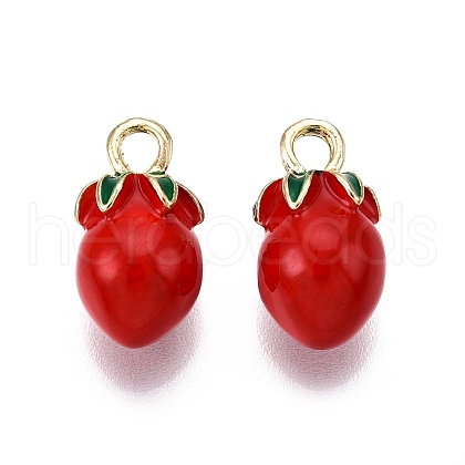 Alloy Enamel Charms ENAM-N056-404C-1