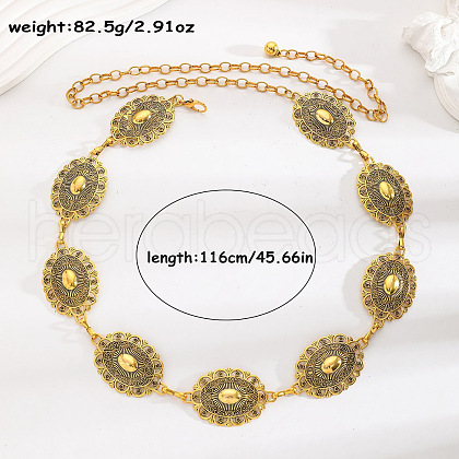 Bohemian Style Alloy Geometric Link Chain Waist Belly Chains FS-WG11763-03-1
