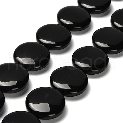 Natural Obsidian Beads Strands G-P562-D01-03-1