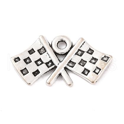 Tibetan Style Alloy Pendants TIBEP-R304-009AS-LF-1