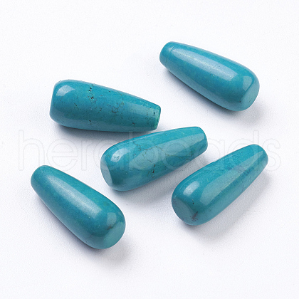 Natural Howlite Beads X-G-E482-05A-1