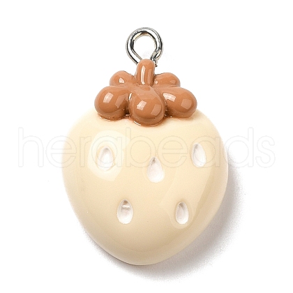 Opaque Resin Pendants RESI-C037-01E-1