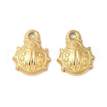 Manual Polishing 304 Stainless Steel Charms STAS-P335-44G-1