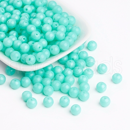 Fluorescence Acrylic Beads MACR-R517-8mm-06-1