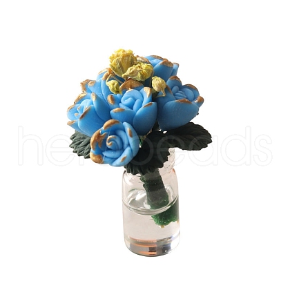 Miniature Rose Potted Plant Flower Arrangement PW-WG52079-06-1