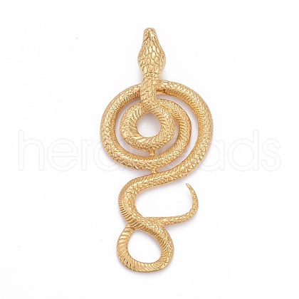 304 Stainless Steel Big Pendants STAS-K103-11G-1