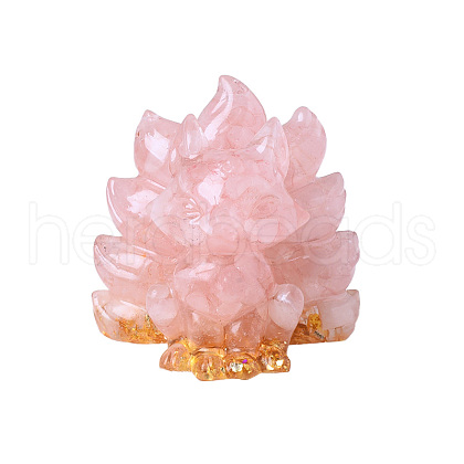 Resin Nine-tailed Fox Figurines PW-WG24723-01-1