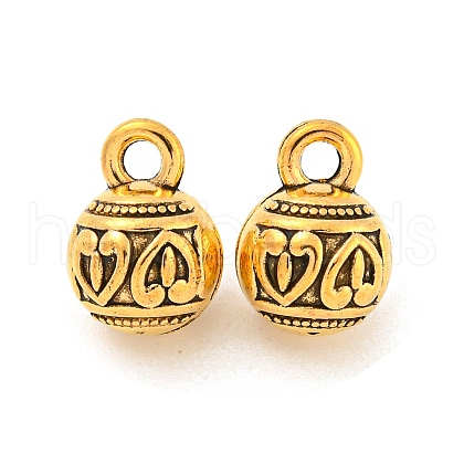 Tibetan Style Alloy Charms FIND-M011-11AG-1