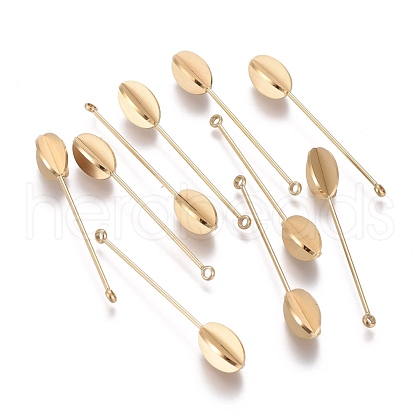 Ion Plating(IP) 304 Stainless Steel Pendants STAS-I164-002G-1