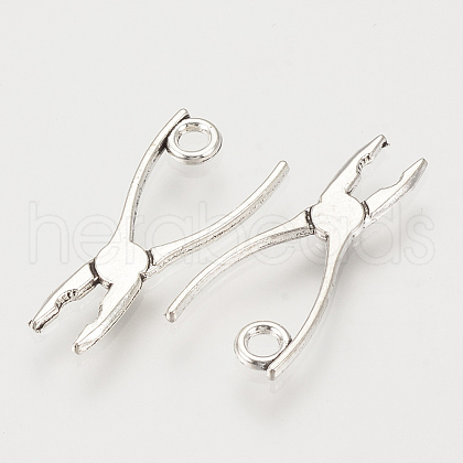 Tibetan Style Alloy Pendants TIBE-S314-01AS-LF-1