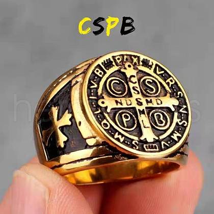 304 Stainless Steel Finger Rings for Men FS-WG2F1D2-23-1