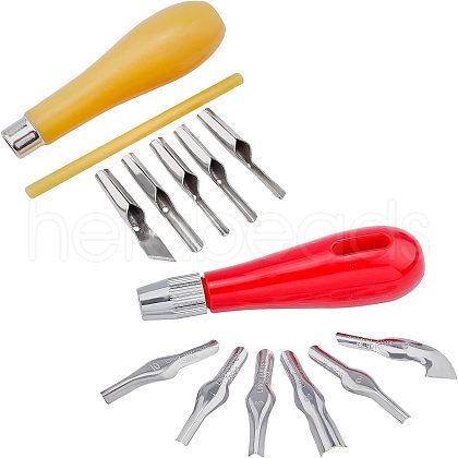 Stainless Steel Woodcarving Cutter Tool Sets TOOL-NB0001-23-1