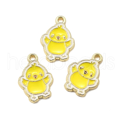 Zinc Alloy Enamel Pendants FIND-Z080-01G-04-1