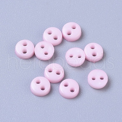 Nylon Tiny Button X-BUTT-WH0014-28P-1