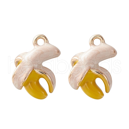 2Pcs Brass Enamel Charms KK-YW0001-72-1