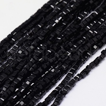 Glass Beads Strands EGLA-J028-6x6mm-02-1