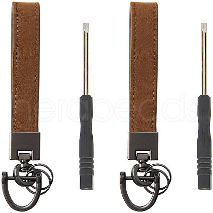 Cowhide Leather Keychain FIND-WH20001-72C-1
