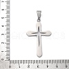 304 Stainless Steel Pendants STAS-G346-34P-3