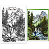 Custom Summer Theme PVC Plastic Clear Stamps DIY-WH0631-0377-1