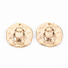 Brass Pendants KK-S356-524-NF-1