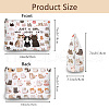 Printed PU Leather Makeup Bags AJEW-WH20027-006-2
